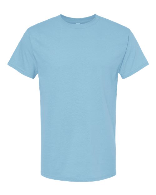 Men's Gold Soft Touch T-Shirt - Light Blue