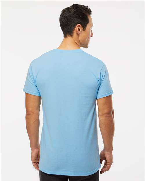 Men's Gold Soft Touch T-Shirt - Light Blue