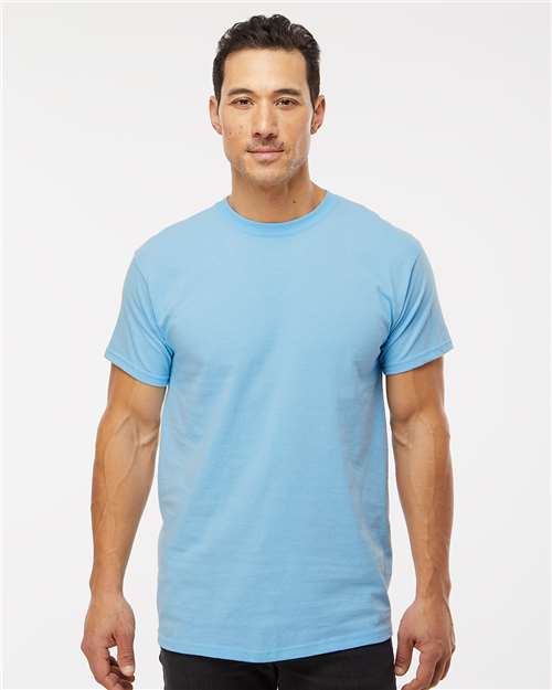 Men's Gold Soft Touch T-Shirt - Light Blue