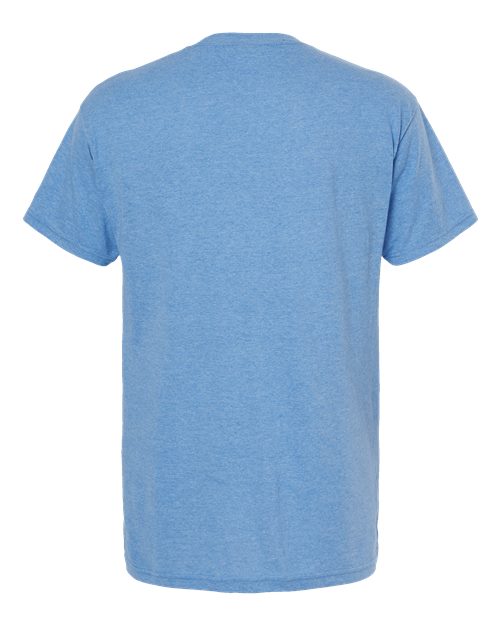 Men's Gold Soft Touch T-Shirt - Light Blue Heather