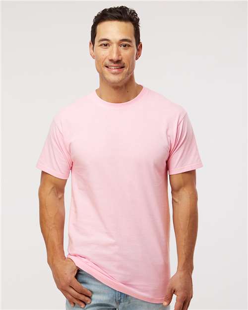 Men's Gold Soft Touch T-Shirt - Light Pink