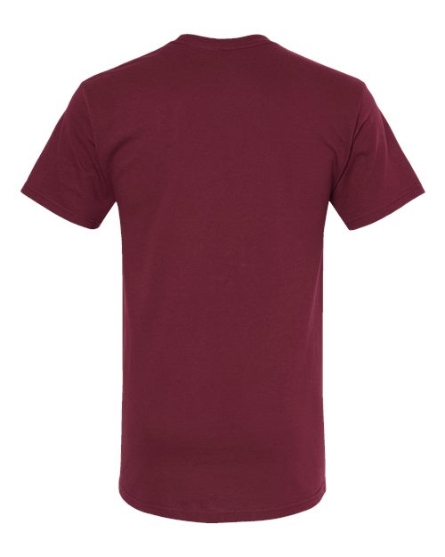 Men's Gold Soft Touch T-Shirt - Maroon