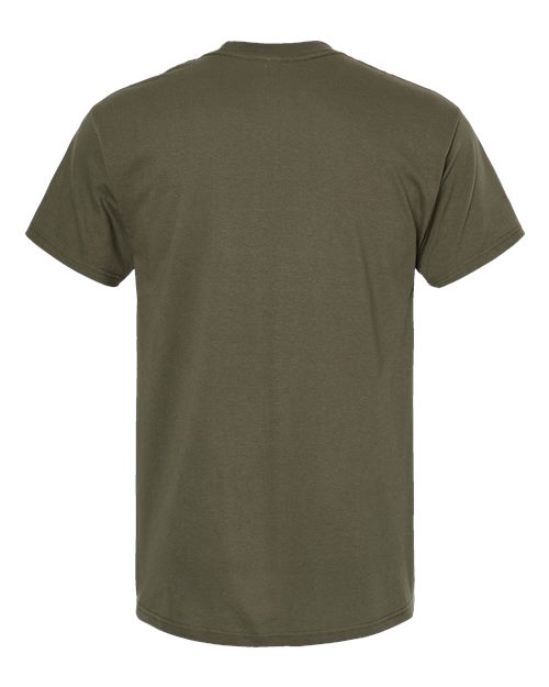 Men's Gold Soft Touch T-Shirt - Military Green