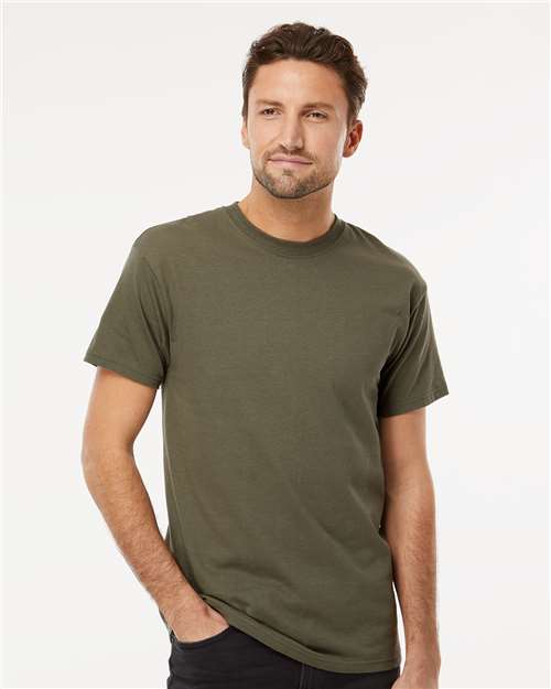 Men's Gold Soft Touch T-Shirt - Military Green