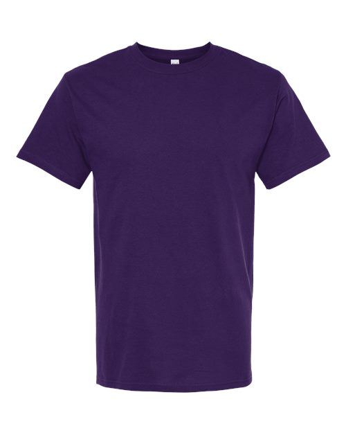 Men's Gold Soft Touch T-Shirt - Purple