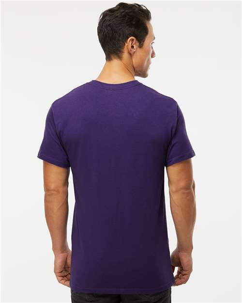Men's Gold Soft Touch T-Shirt - Purple