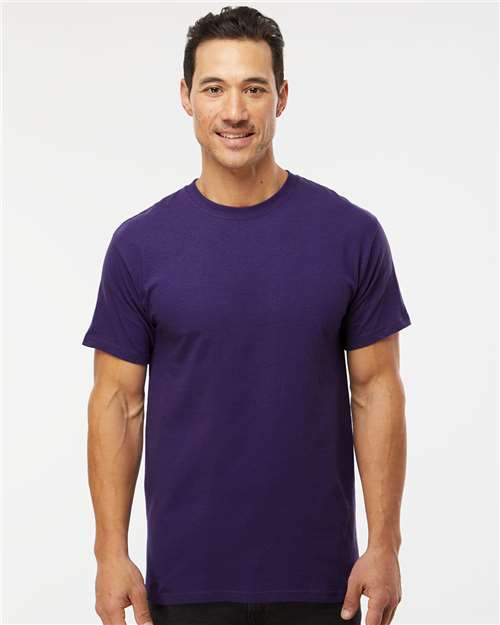 Men's Gold Soft Touch T-Shirt - Purple