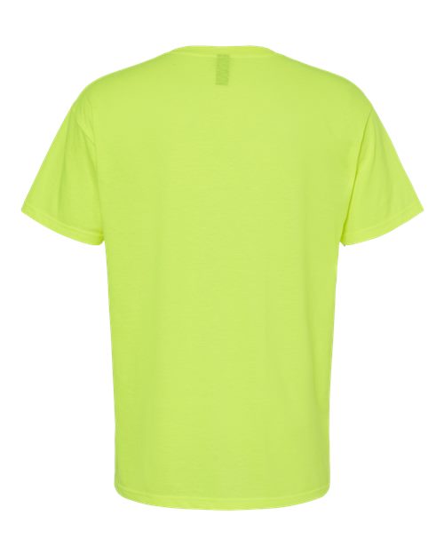 Men's Gold Soft Touch T-Shirt - Safety Green