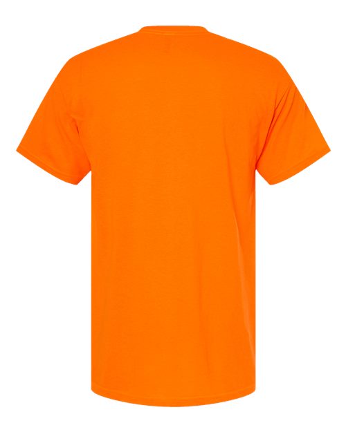 Men's Gold Soft Touch T-Shirt - Safety Orange