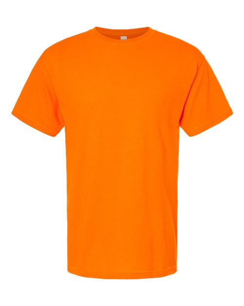 Men's Gold Soft Touch T-Shirt - Safety Orange