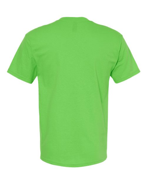 Men's Gold Soft Touch T-Shirt - Vivid Lime