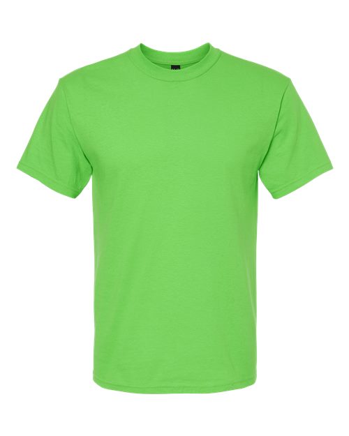 Men's Gold Soft Touch T-Shirt - Vivid Lime