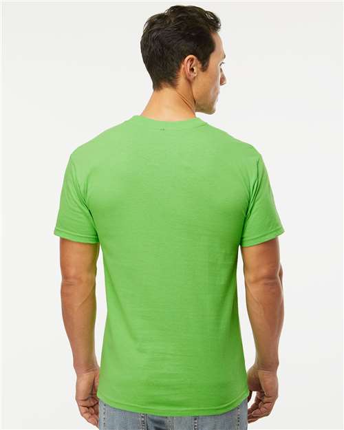 Men's Gold Soft Touch T-Shirt - Vivid Lime