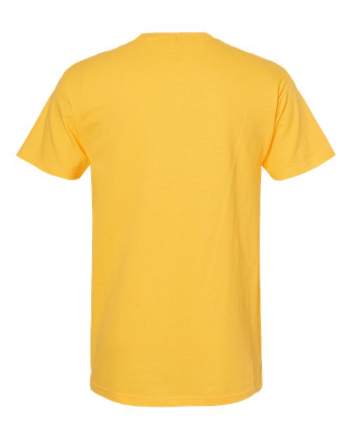 Men's Gold Soft Touch T-Shirt - Yellow