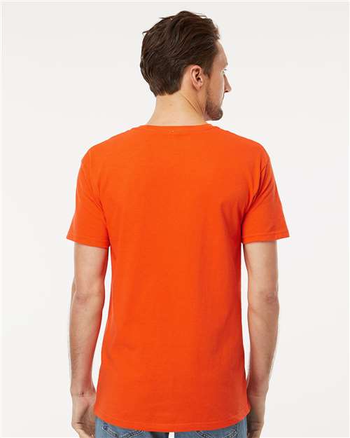 Men's Gold Soft Touch T-Shirt - Orange