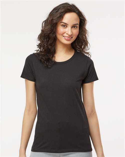 Women's Gold Soft Touch T-Shirt - Black