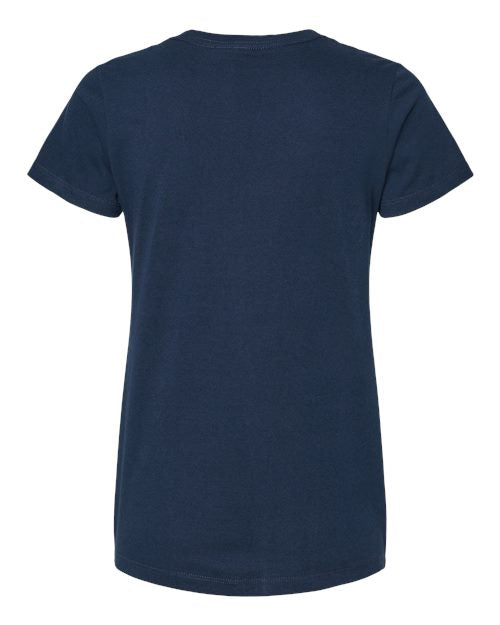 Women's Gold Soft Touch T-Shirt - Deep Navy