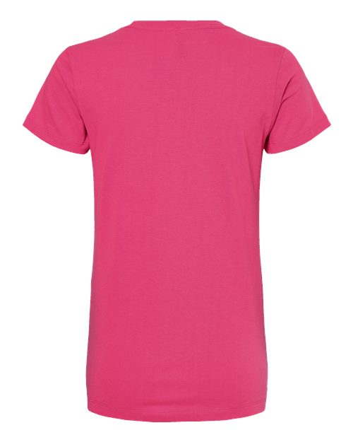 Women's Gold Soft Touch T-Shirt - Heliconia