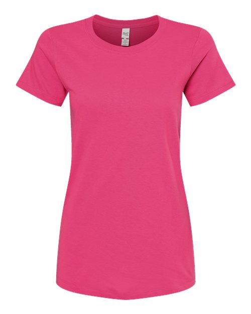 Women's Gold Soft Touch T-Shirt - Heliconia