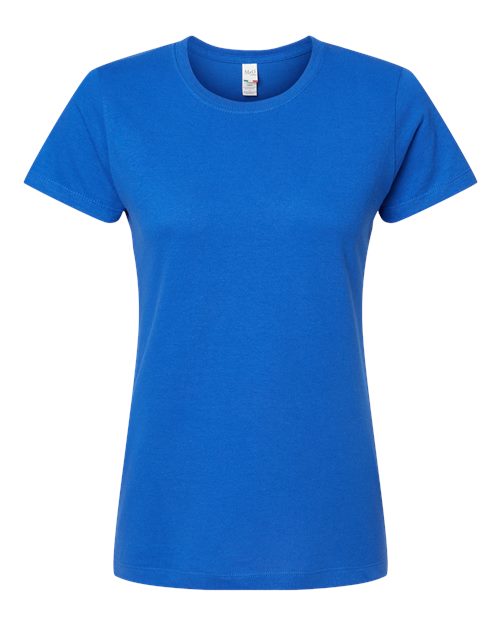 Women's Gold Soft Touch T-Shirt - Royal