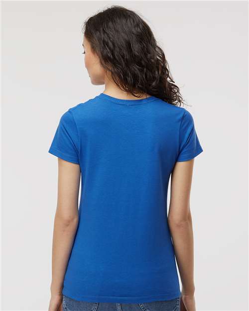 Women's Gold Soft Touch T-Shirt - Royal