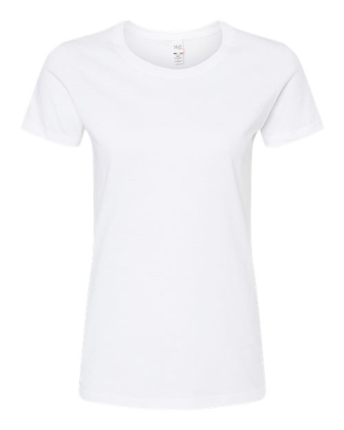 Women's Gold Soft Touch T-Shirt - White