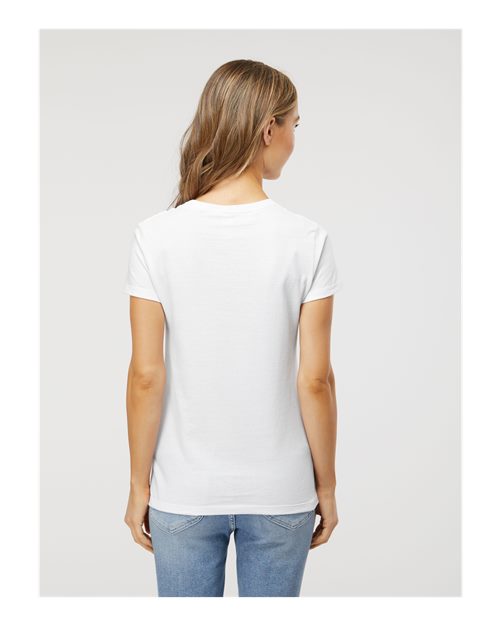 Women's Gold Soft Touch T-Shirt - White