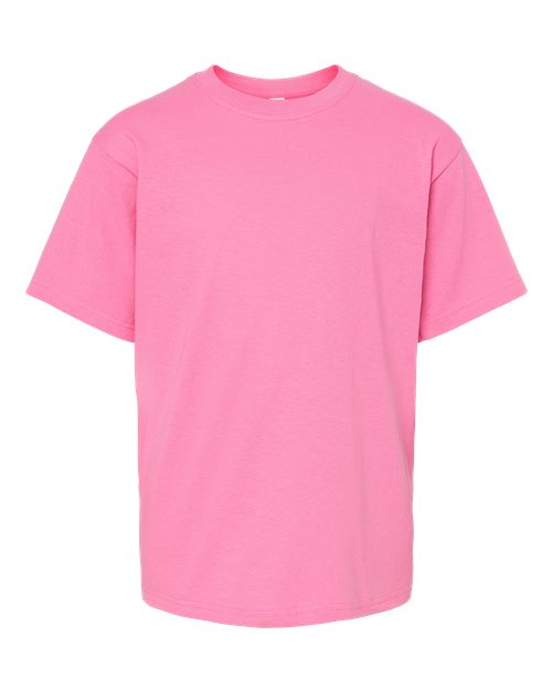 Youth Gold Soft Touch T-Shirt - Azalea
