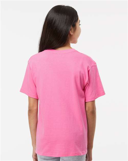 Youth Gold Soft Touch T-Shirt - Azalea