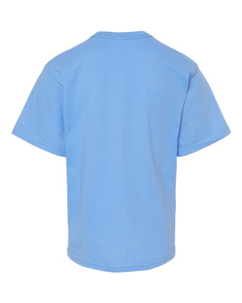 Youth Gold Soft Touch T-Shirt - Carolina Blue