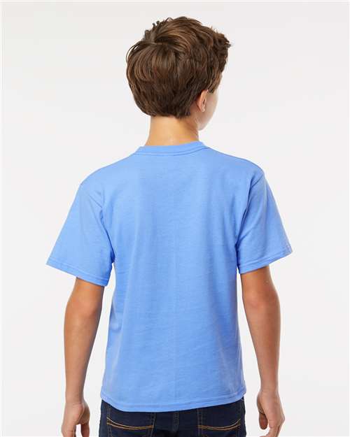 Youth Gold Soft Touch T-Shirt - Carolina Blue