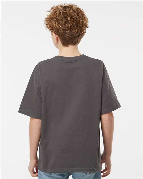 Youth Gold Soft Touch T-Shirt - Charcoal