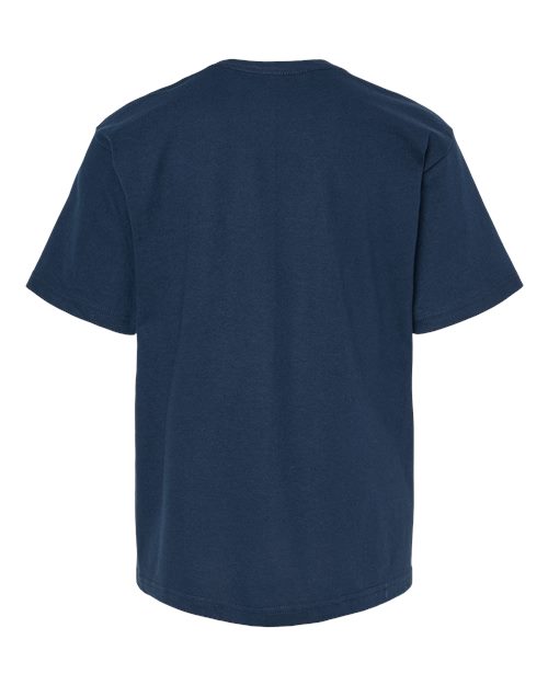 Youth Gold Soft Touch T-Shirt - Deep Navy