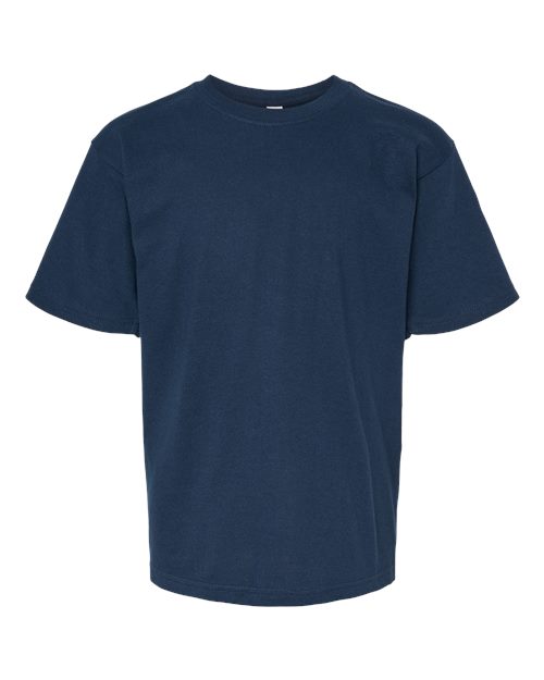Youth Gold Soft Touch T-Shirt - Deep Navy