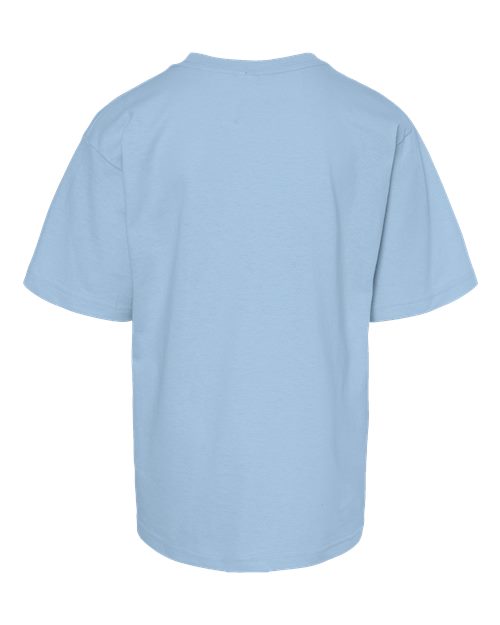 Youth Gold Soft Touch T-Shirt - Light Blue
