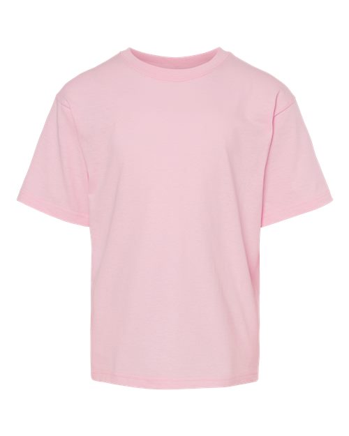 Youth Gold Soft Touch T-Shirt - Light Pink