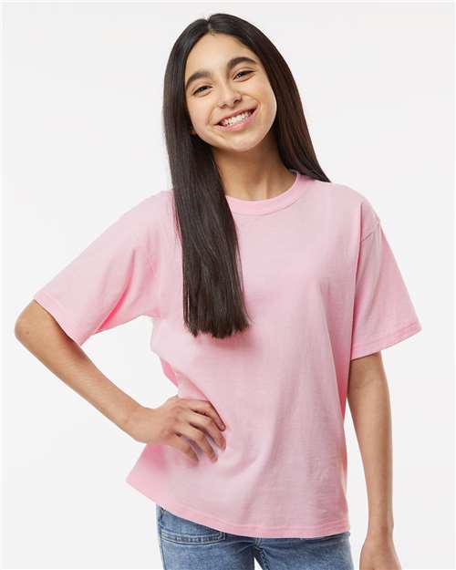 Youth Gold Soft Touch T-Shirt - Light Pink