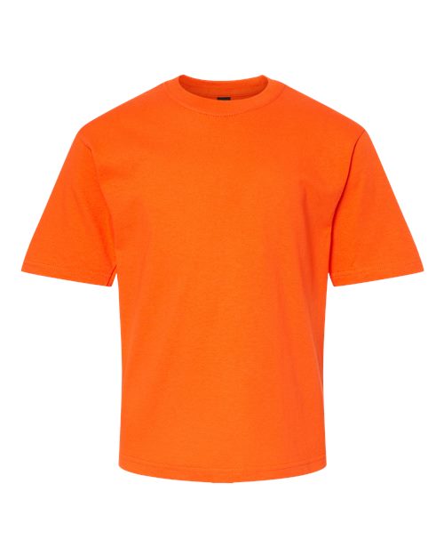 Youth Gold Soft Touch T-Shirt - Orange