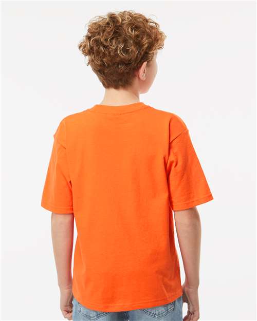 Youth Gold Soft Touch T-Shirt - Orange