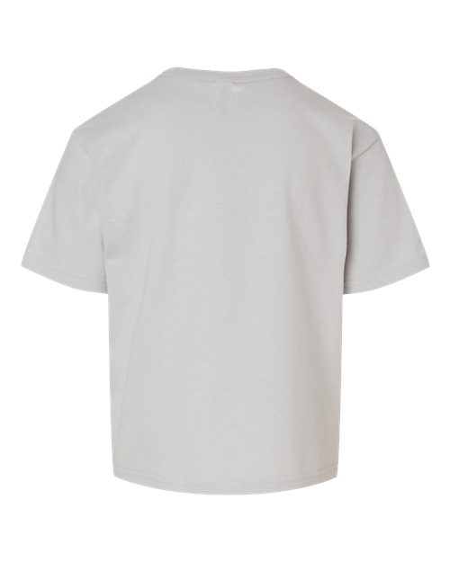 Youth Gold Soft Touch T-Shirt - Platinum