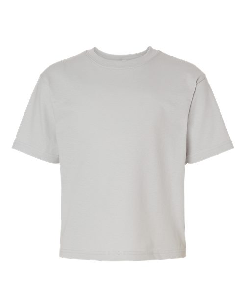 Youth Gold Soft Touch T-Shirt - Platinum