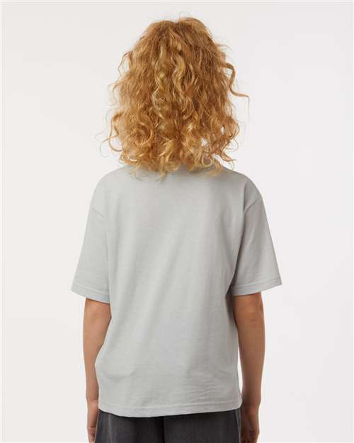 Youth Gold Soft Touch T-Shirt - Platinum