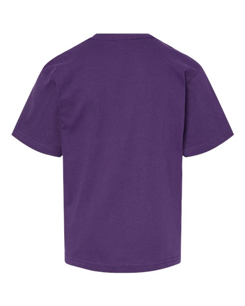 Youth Gold Soft Touch T-Shirt - Purple