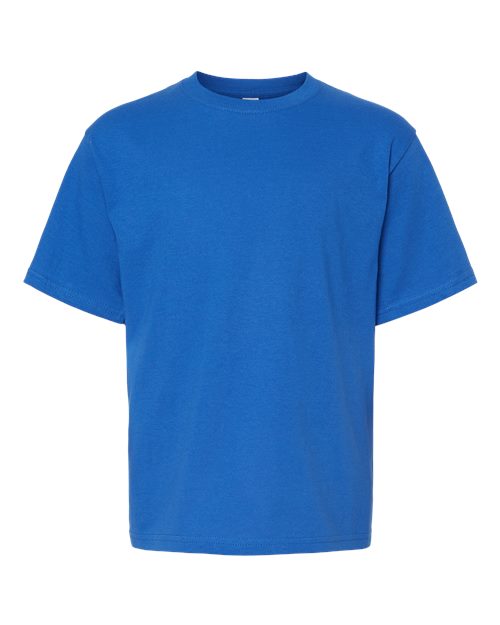 Youth Gold Soft Touch T-Shirt - Royal