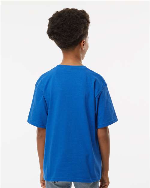 Youth Gold Soft Touch T-Shirt - Royal