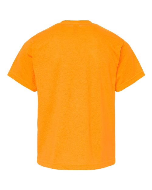 Youth Gold Soft Touch T-Shirt - Safety Orange