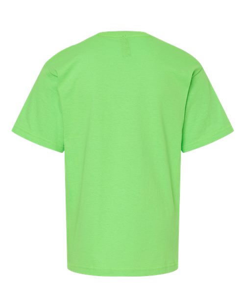 Youth Gold Soft Touch T-Shirt - Vivid Lime
