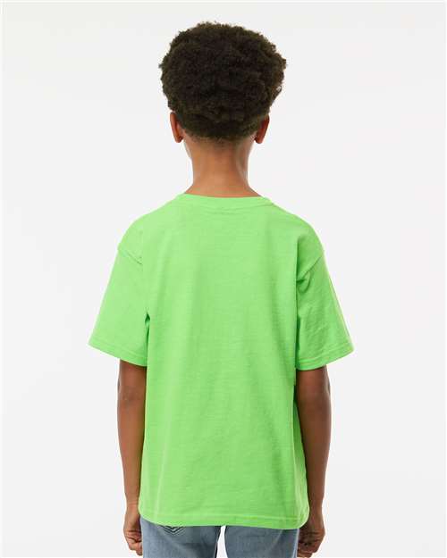 Youth Gold Soft Touch T-Shirt - Vivid Lime