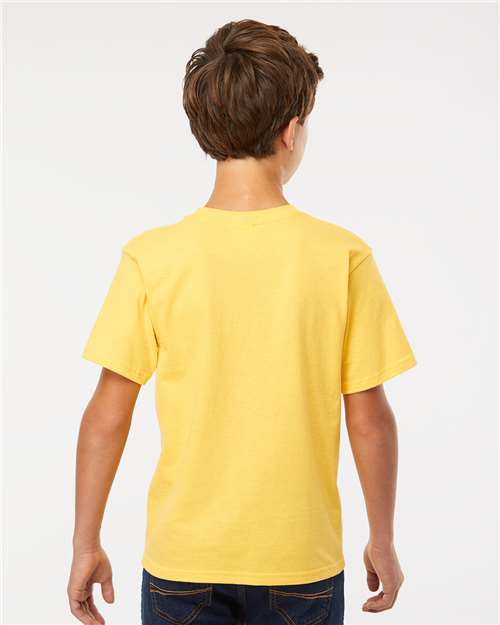 Youth Gold Soft Touch T-Shirt - Yellow