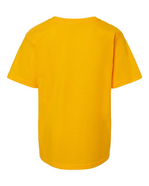 Youth Gold Soft Touch T-Shirt - Gold